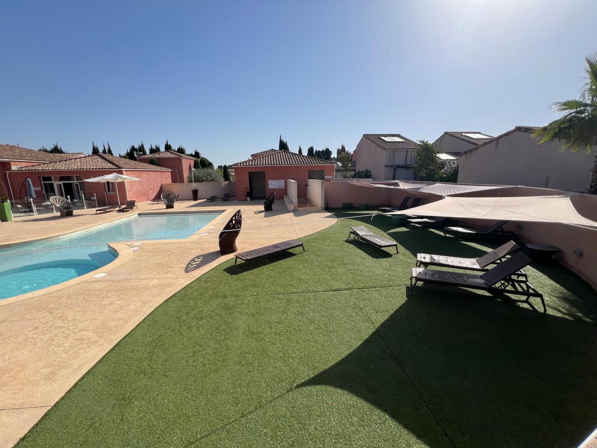 Ferienhaus Domaine De Bacchus-villa Occitane-climatisee 4 Couchages Saint-Christol (Herault)